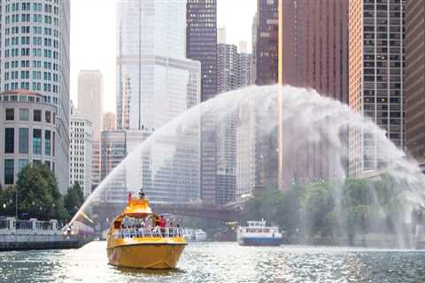 How long is chicago river boat tour?