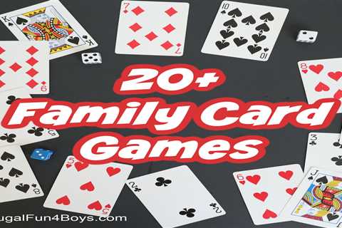 20 Card Games that are Perfect for Your Next Family Game Night