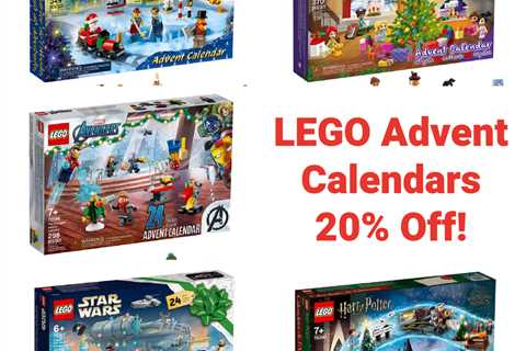 LEGO Advent Calendars – 20% Off!