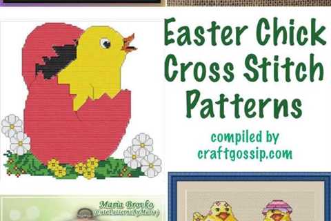 Easter Chick Cross Stitch Patterns