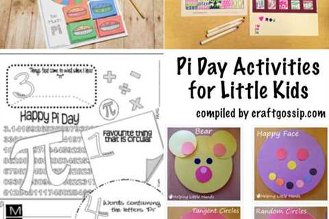 Pi Day Activities for Little Kids