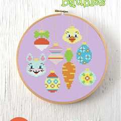 Spring Minis and What to Do with Mini Cross Stitch Patterns