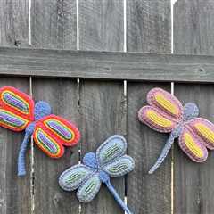 Unique Idea: Pattern & Instructions To Crochet a ’30-Day Mindfulness Dragonfly’ by Audrey Vacha