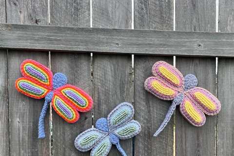 Unique Idea: Pattern & Instructions To Crochet a ’30-Day Mindfulness Dragonfly’ by Audrey Vacha