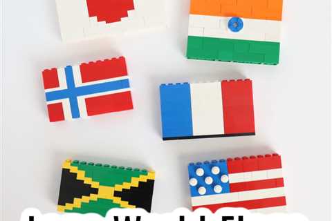 Build World Flags with LEGO Bricks