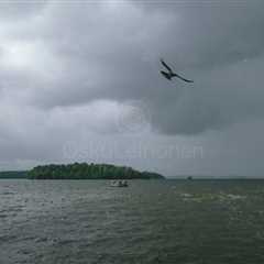 Lake Pyhä At Rain V