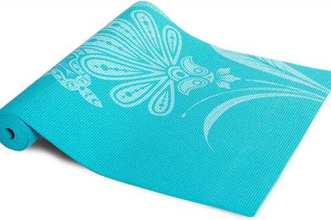 Tone Fitness Yoga Mat Review: Floral Delight