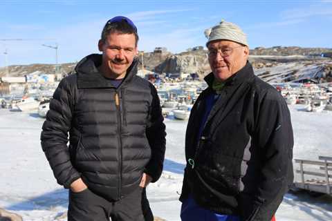 Pele Blytmann and Joel Hansen – fishermen in Disko Bay, Greenland