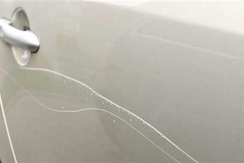 Scratches on Your Vehicle: What You Need to Know