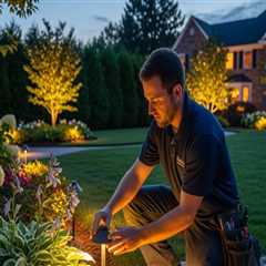 How Garden Maintenance Enhances Outdoor Lighting Installation in Miami Homes