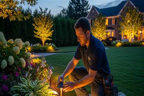 How Garden Maintenance Enhances Outdoor Lighting Installation in Miami Homes